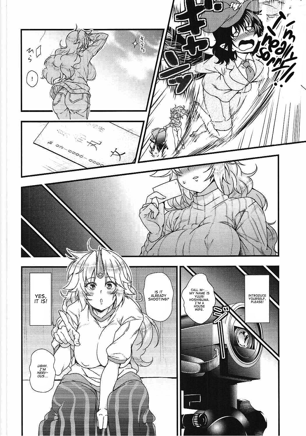 Niizuma Yuugi ga AV Debut Shite Zukkon Bakkon Suru Hon | Newly Wed Yugi's Bam Bam Porn Debut page 5 full