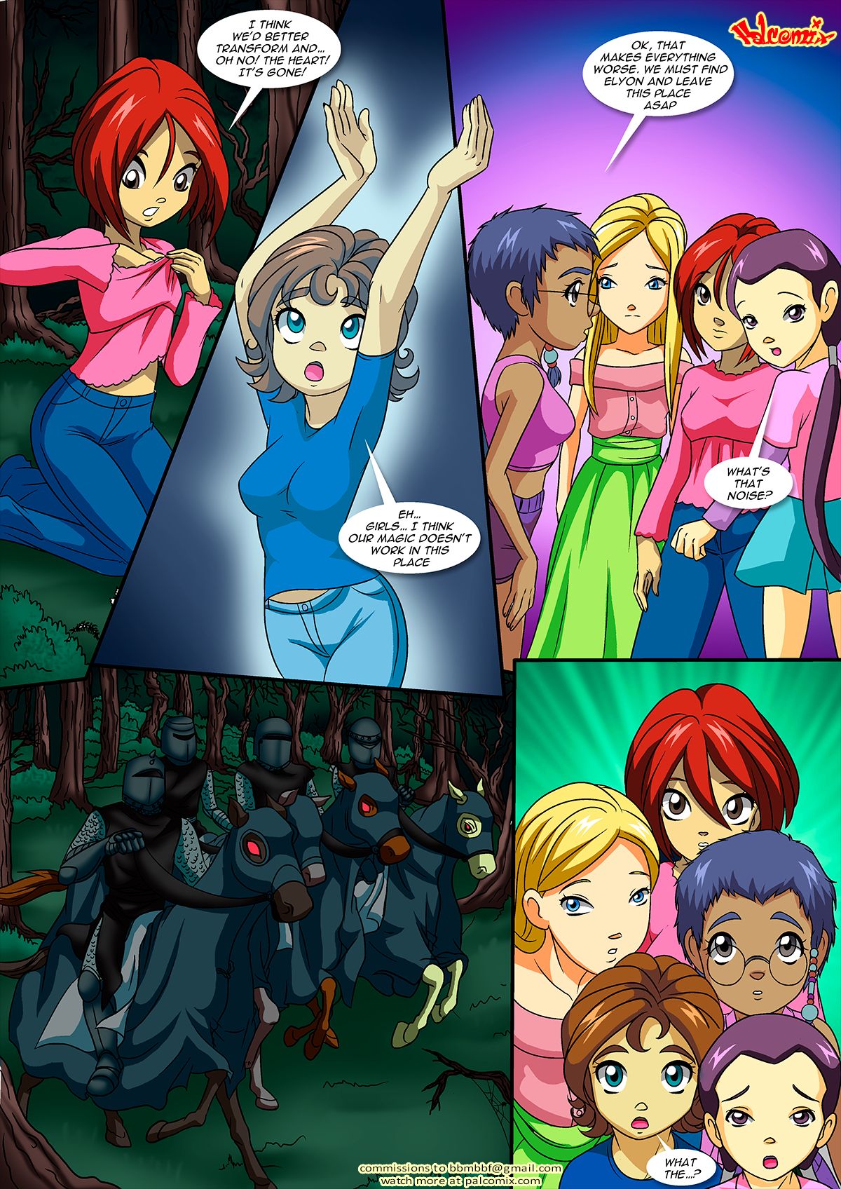 W.I.T.C.H. Inquisition Slaves page 6 full