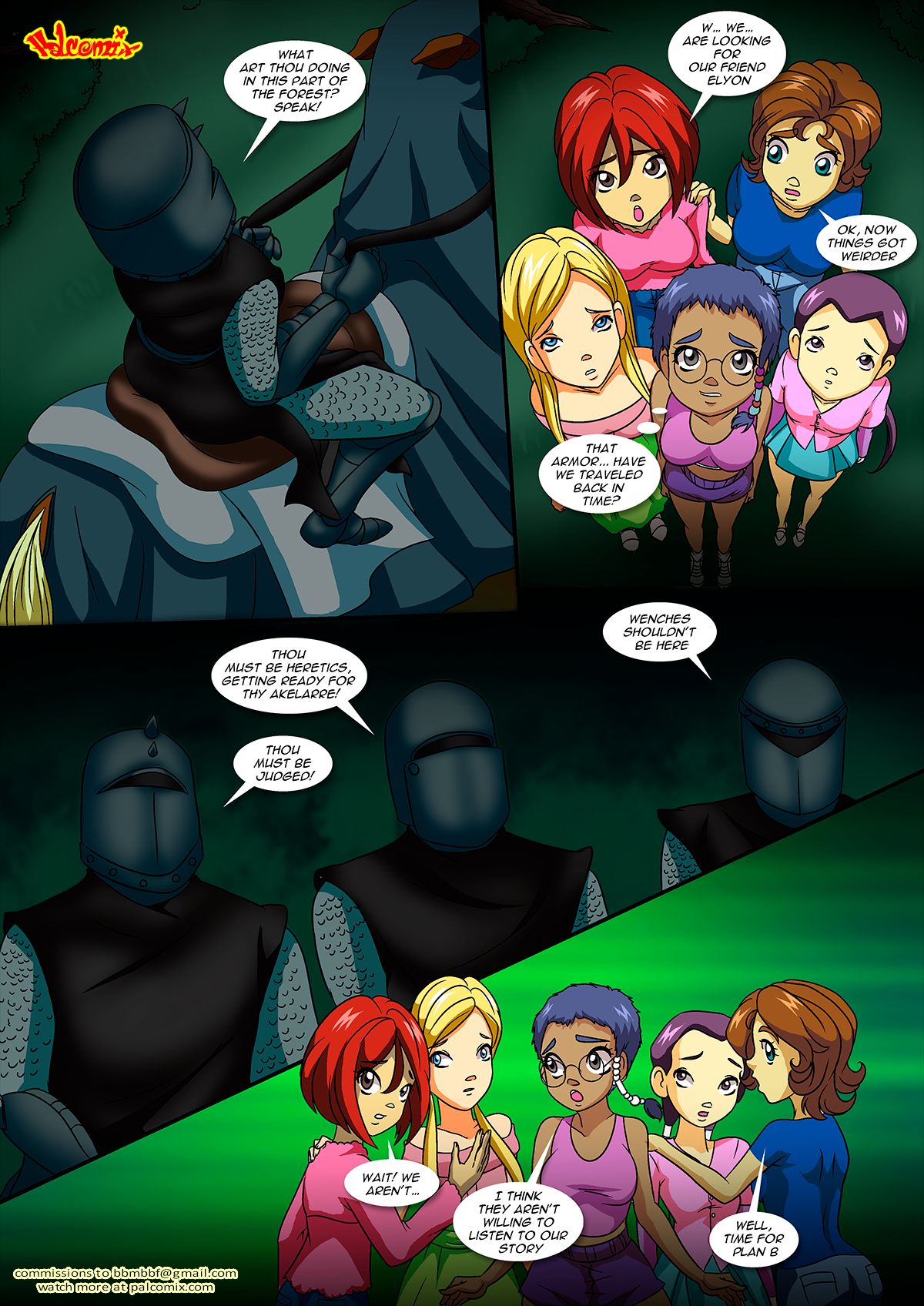 W.I.T.C.H. Inquisition Slaves page 7 full