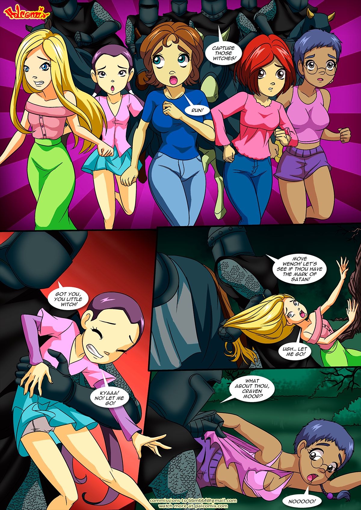 W.I.T.C.H. Inquisition Slaves page 8 full