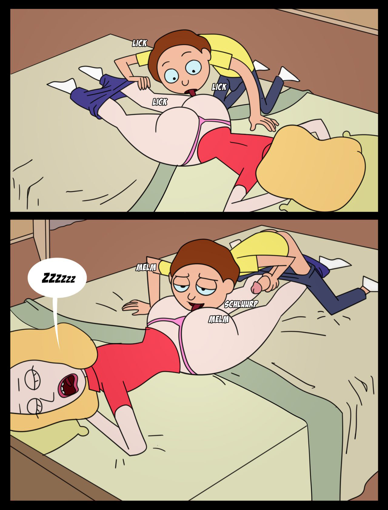 Beth and Morty Comic page 4 full