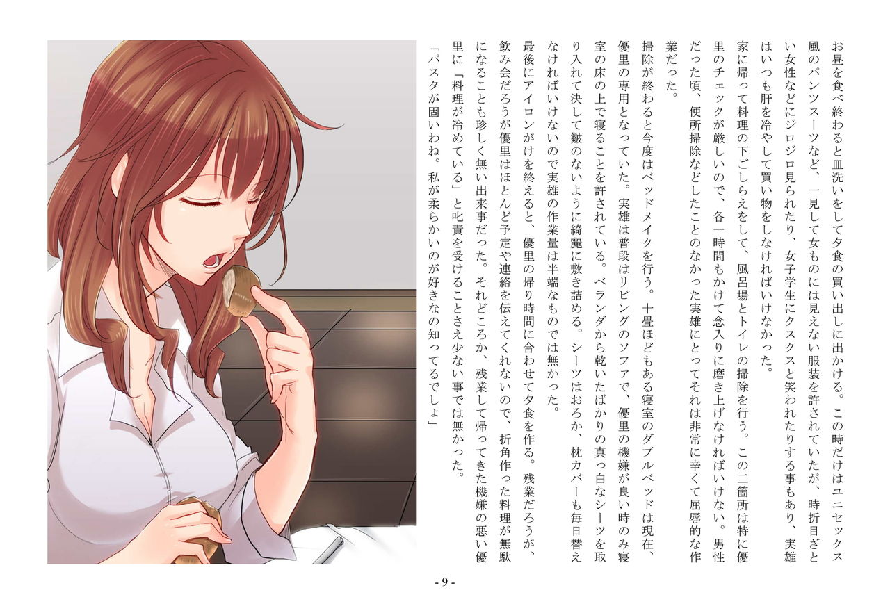Musume Ni Sareta Otoko ~Daiichi Choukyou Josou Maid Shufu to Tsuma no Aijin~ page 10 full