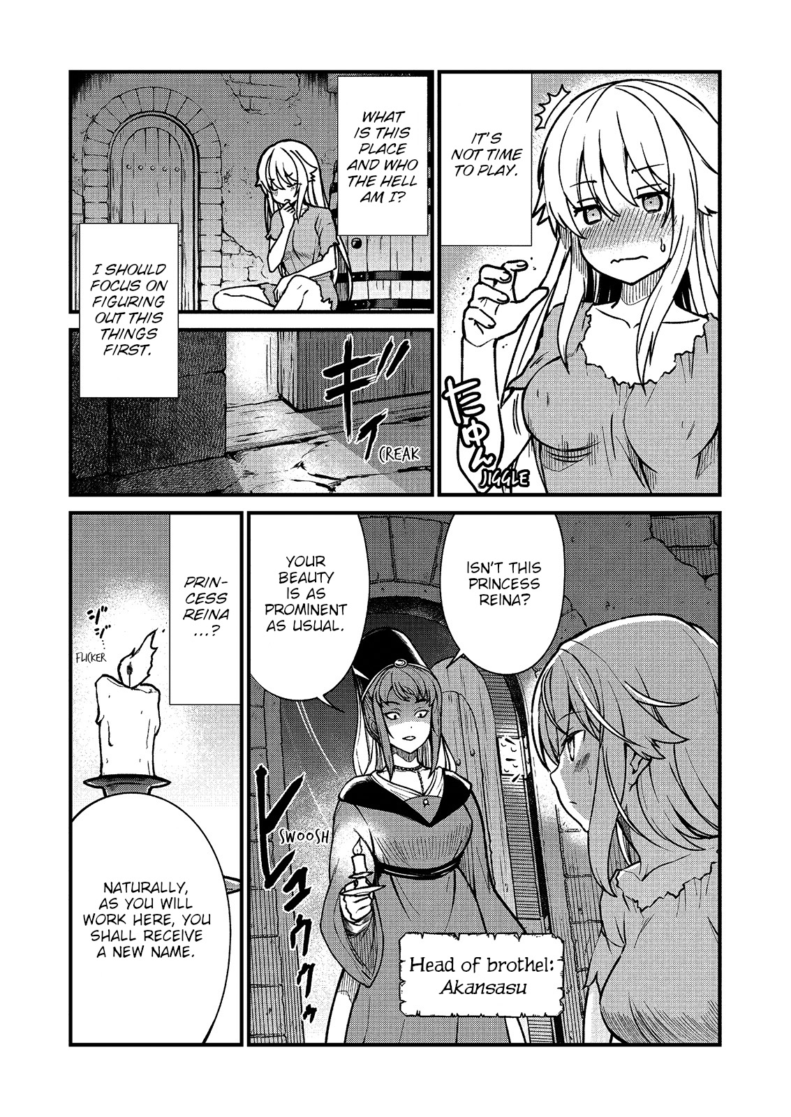 Kukkorose no Himekishi to nari, Yuri Shoukan de Hataraku koto ni Narimashita. 1 | Becoming Princess Knight and Working at Yuri Brothel 1 page 10 full