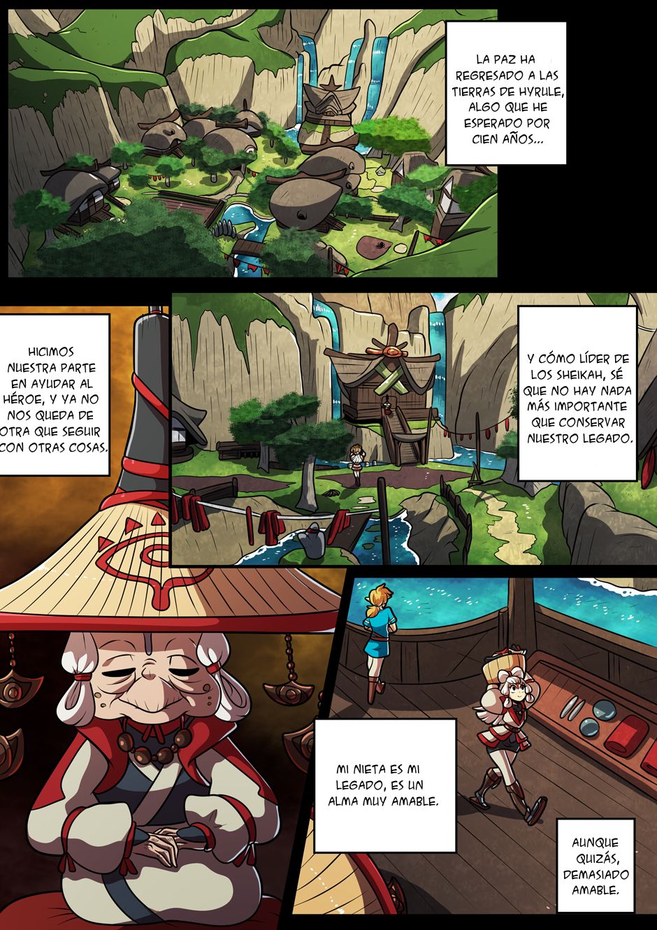 - A Sheikah's Legacy -  -  - Complete page 4 full