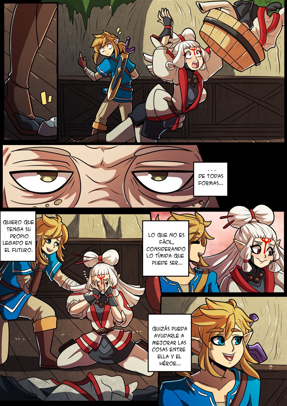 - A Sheikah's Legacy -  -  - Complete page 5 full