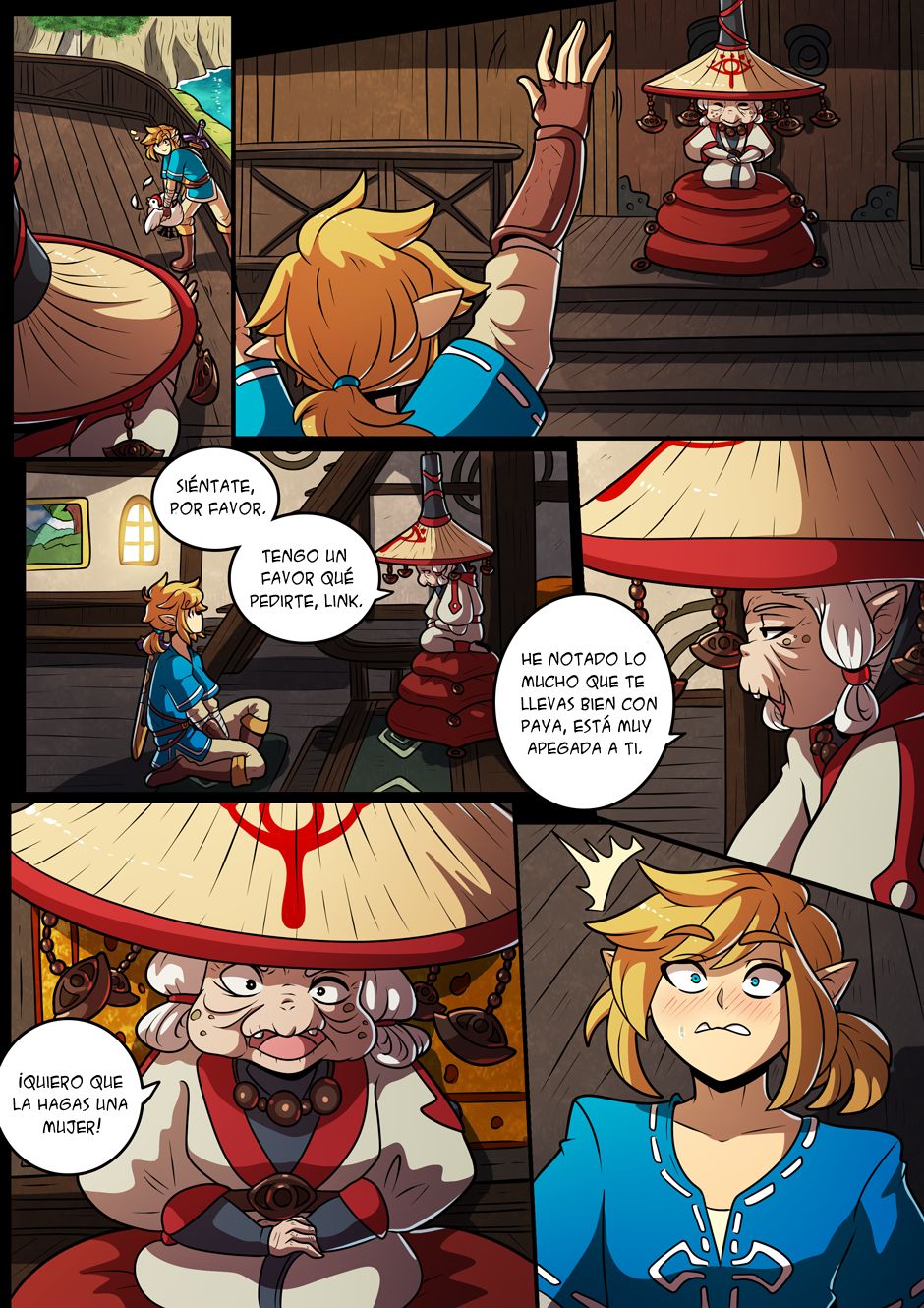 - A Sheikah's Legacy -  -  - Complete page 6 full