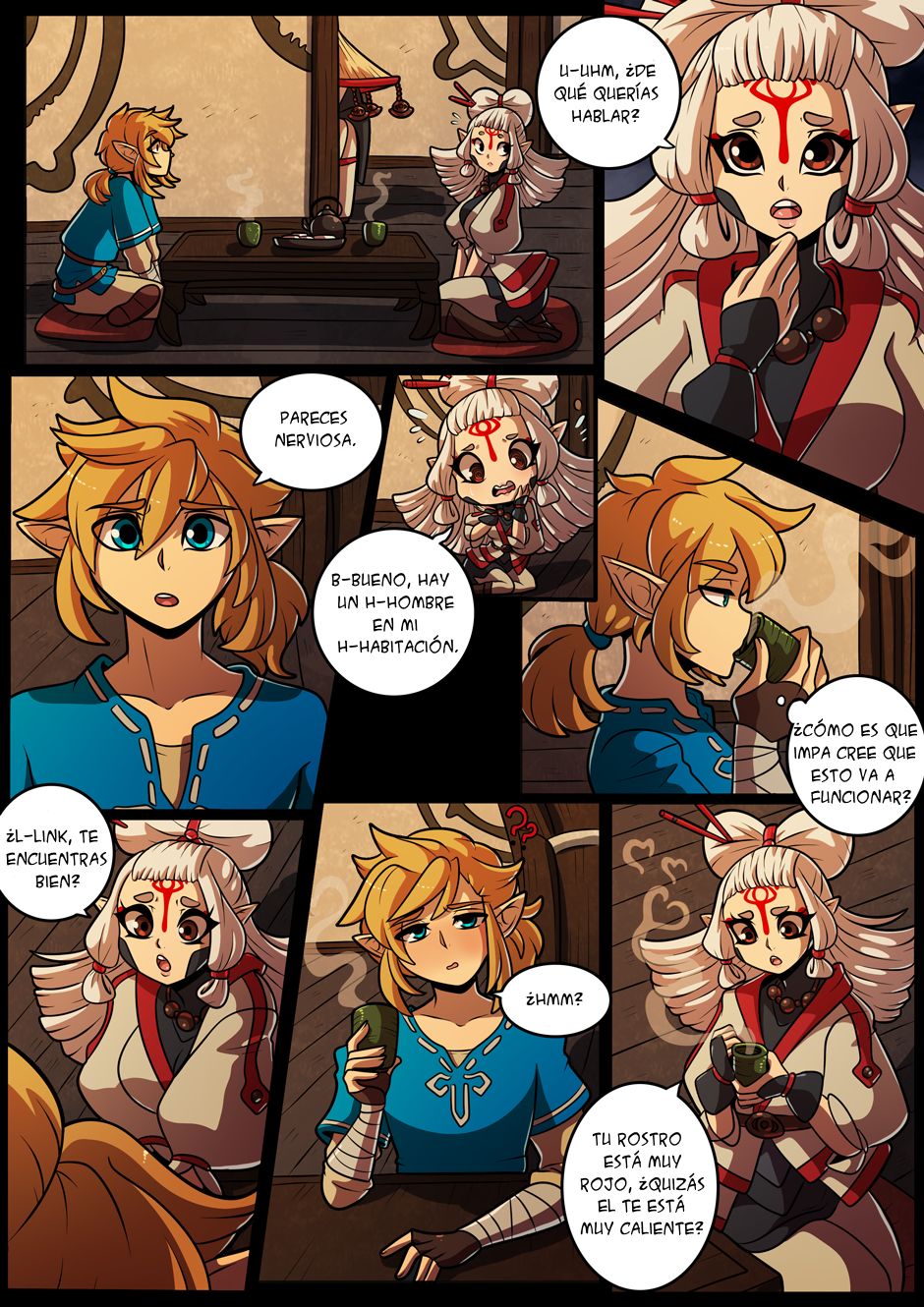 - A Sheikah's Legacy -  -  - Complete page 8 full