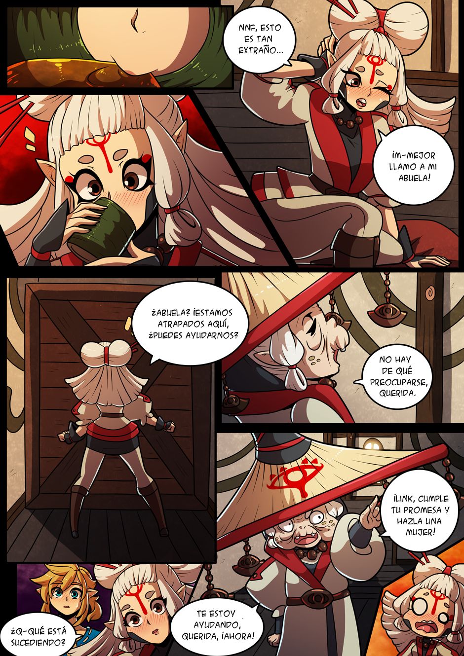 - A Sheikah's Legacy -  -  - Complete page 9 full