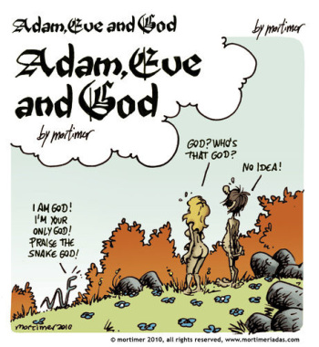 Adam, Eve, and God cover