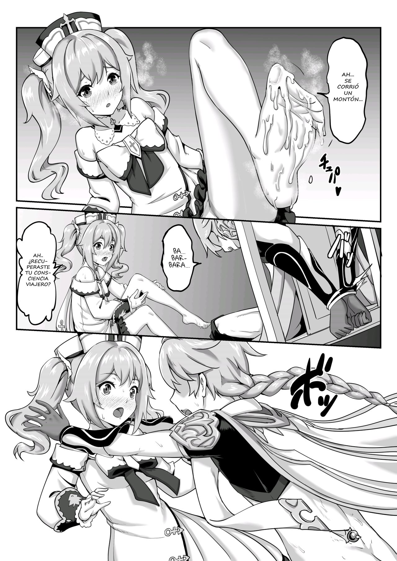 Genshin impact! Barbara STAR!DUSH! page 10 full