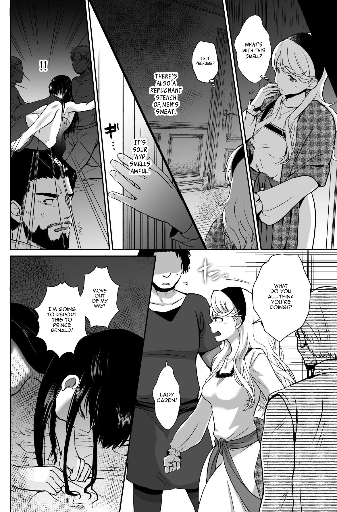 Kawaisou na Ouji-sama wa Warui Mahou de Oshiro no Mesu Benki ni Sarete Shimaimashita 3 | The Pitiful Prince was Turned into the Castle's Bitch Toilet Through Evil Magic 3 page 6 full