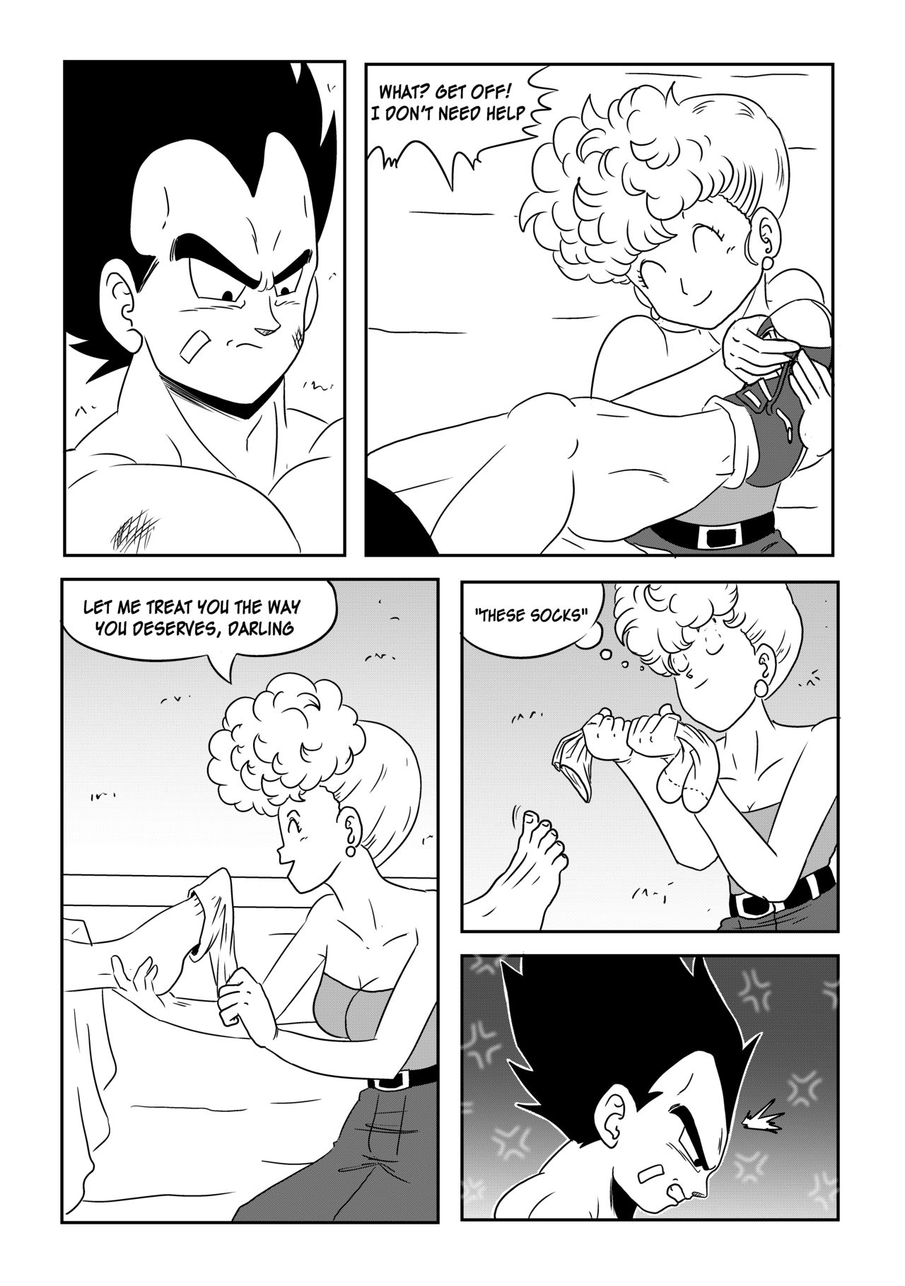 Vegeta - The paradise in his feet page 10 full