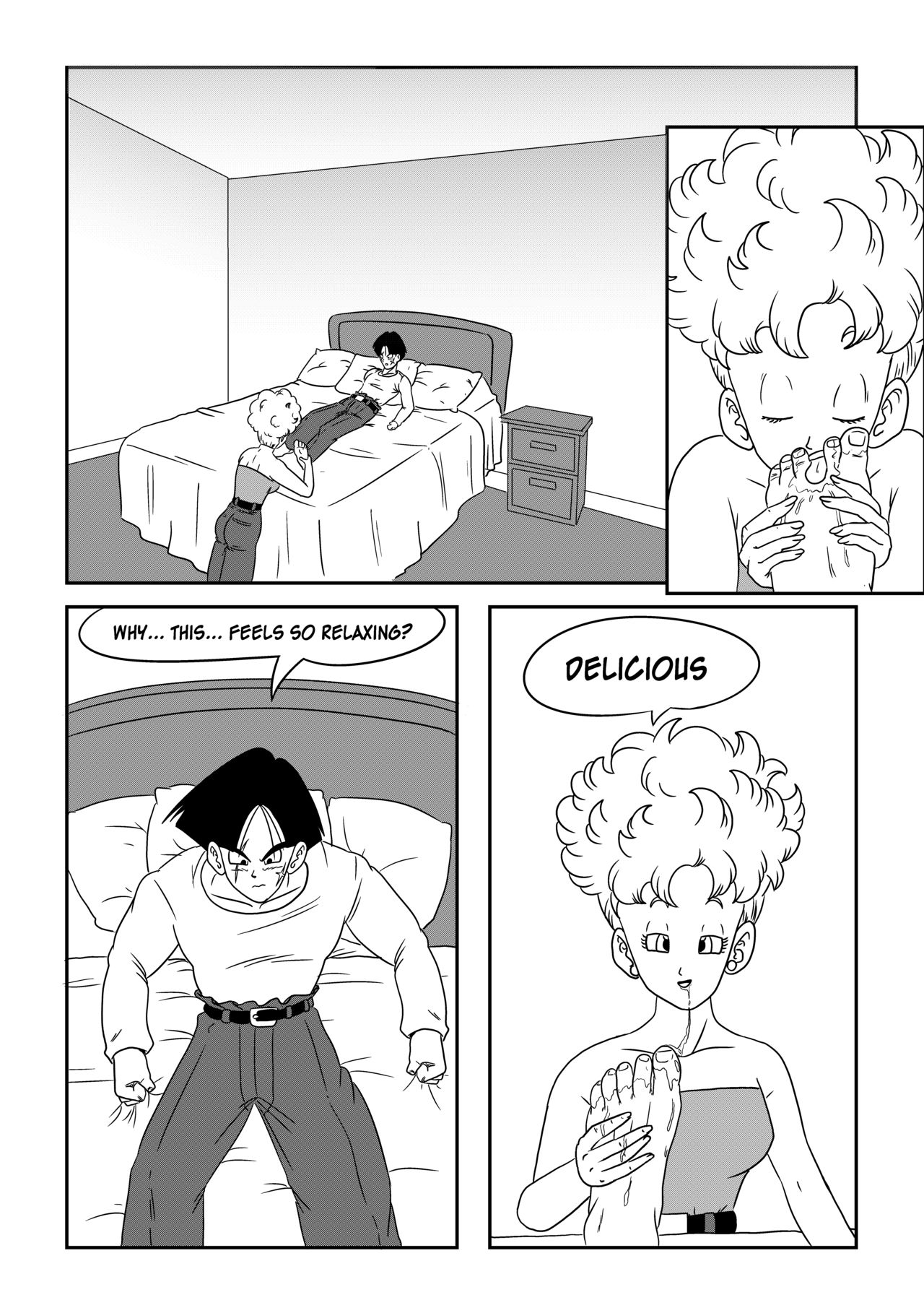 Vegeta - The paradise in his feet page 2 full