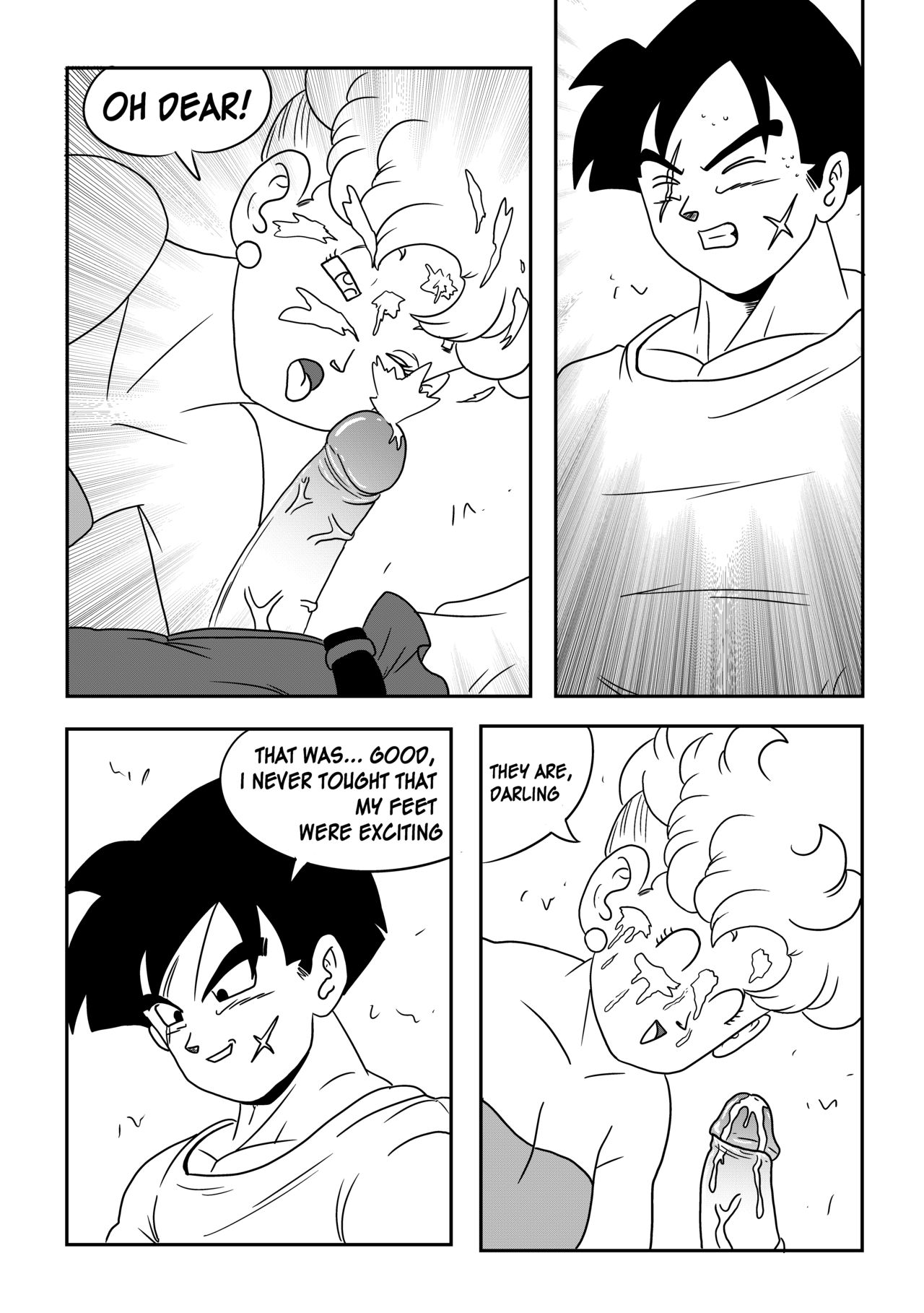 Vegeta - The paradise in his feet page 6 full