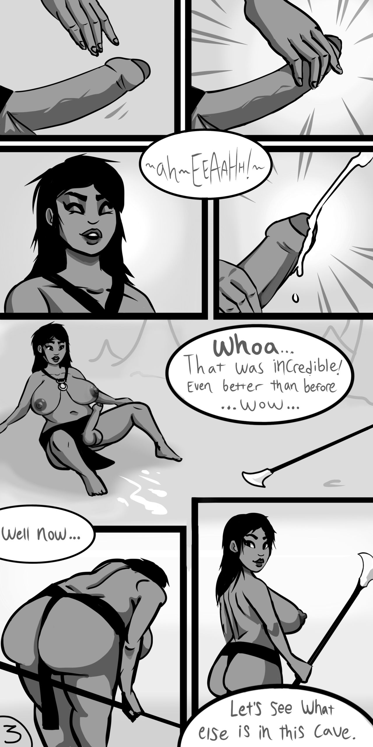 The Minotauress page 3 full