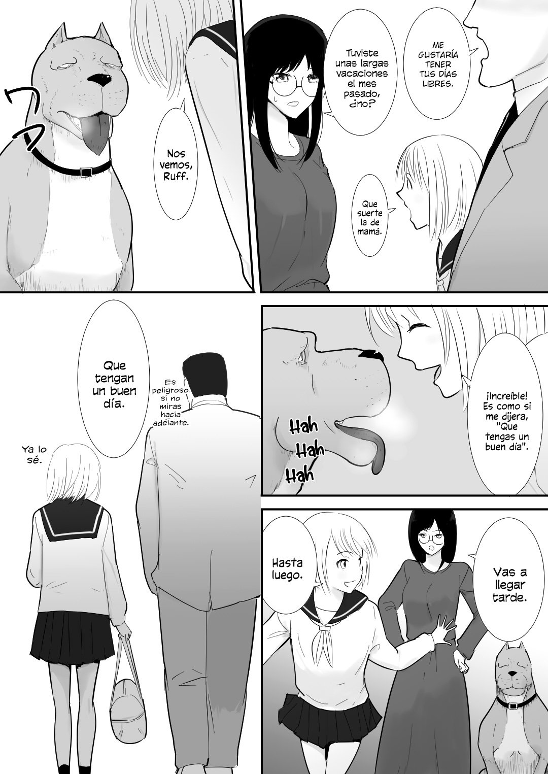 Watashi-tachi no Ie ni Pet ga Yattekita | Una Mascota Llegó a Nuestra Casa page 9 full