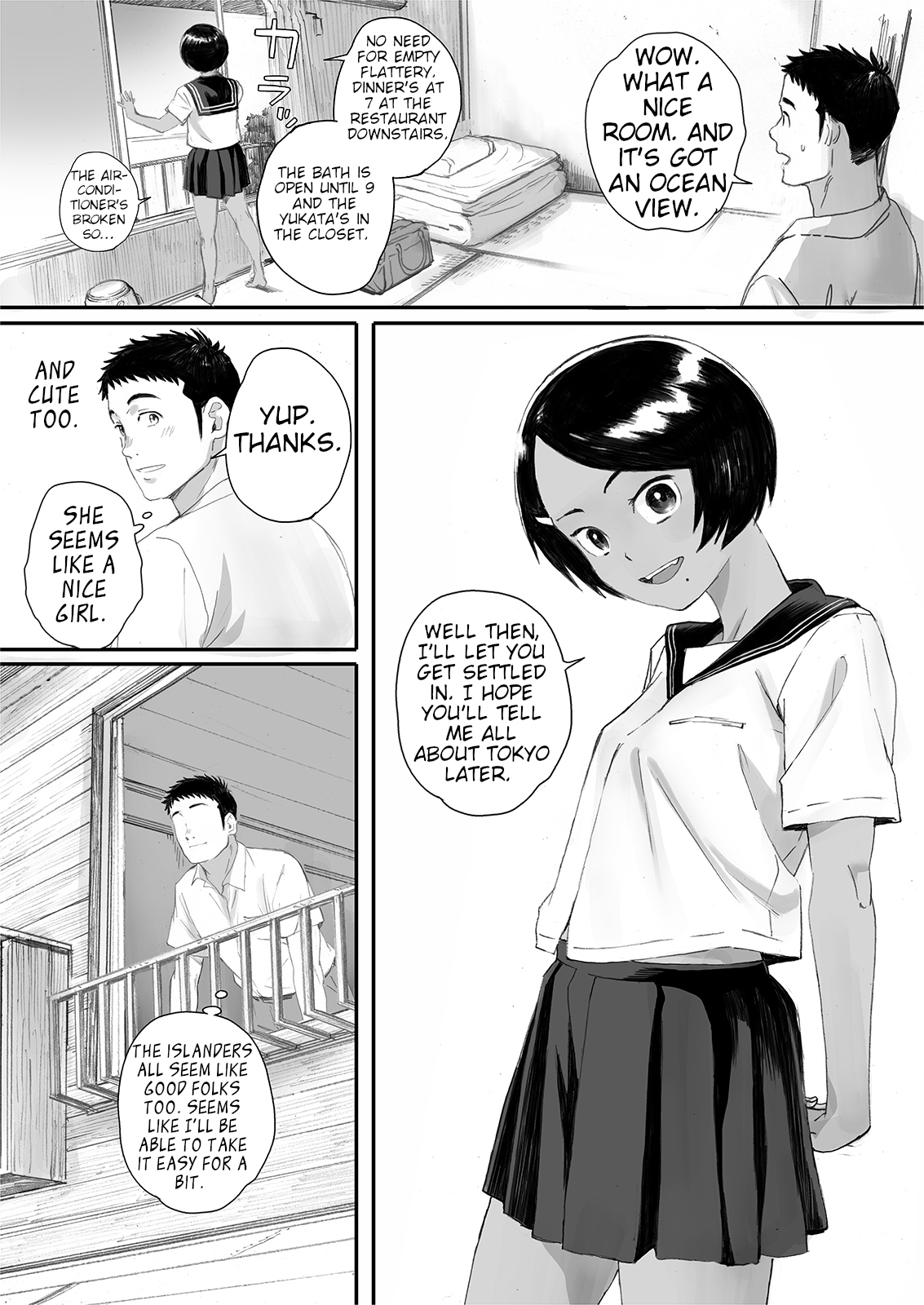 Ritounohohoemi | The Island Smile page 9 full