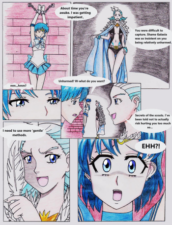 Sailor Mercury's interrogation cover