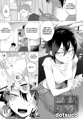 Isshuukan Friends cover