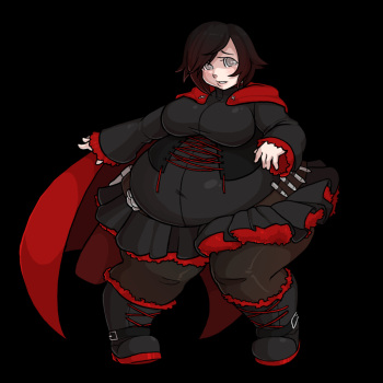 Fat RWBY cover