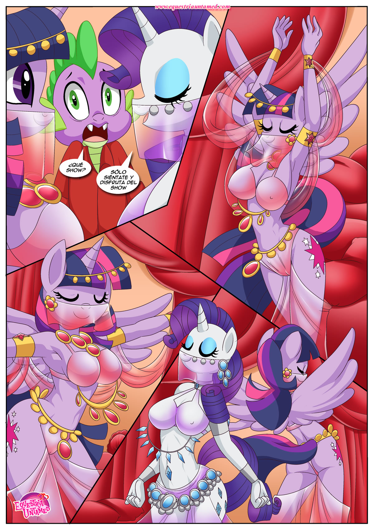El Sultan y Sus Sirenas page 9 full