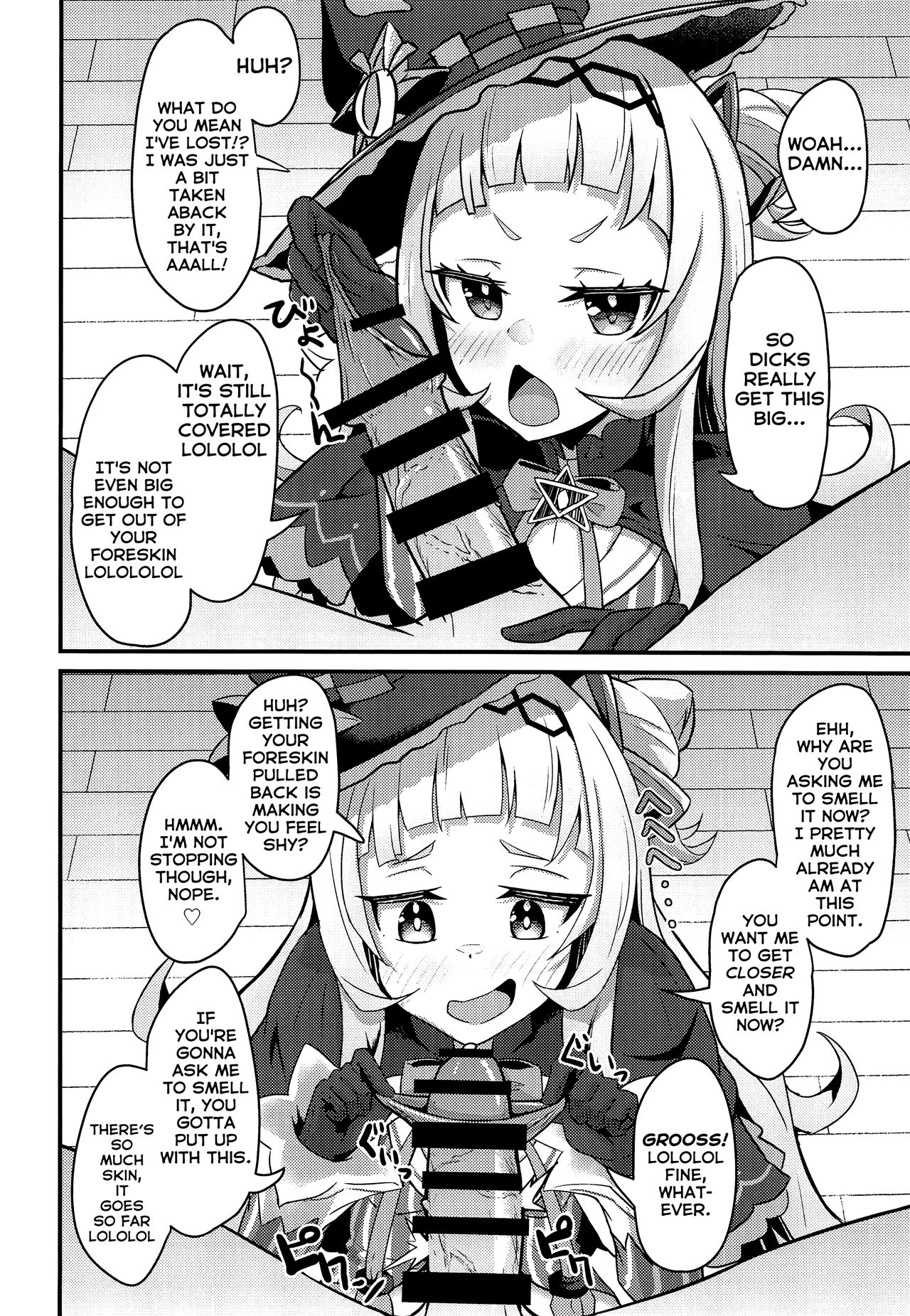 Onegaishimasu Ikkai dake de Ii no de Toriaezu Kaide Kudasai | Please! Just Once Is Fine, So Smell My Dick! page 9 full