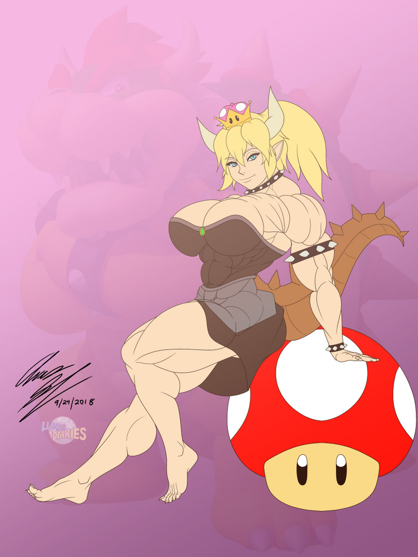 Muscle Bowserette page 1 full