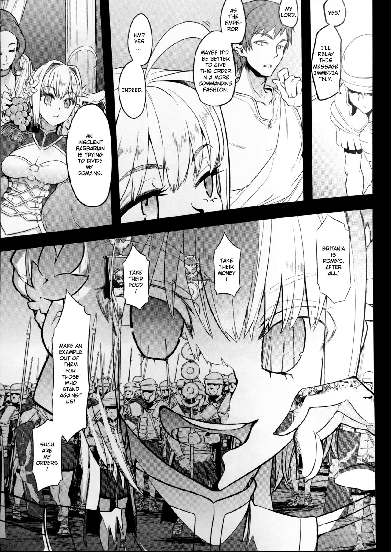 BOUDICA -Yakusoku Sarezaru Shouri no Joou- page 4 full