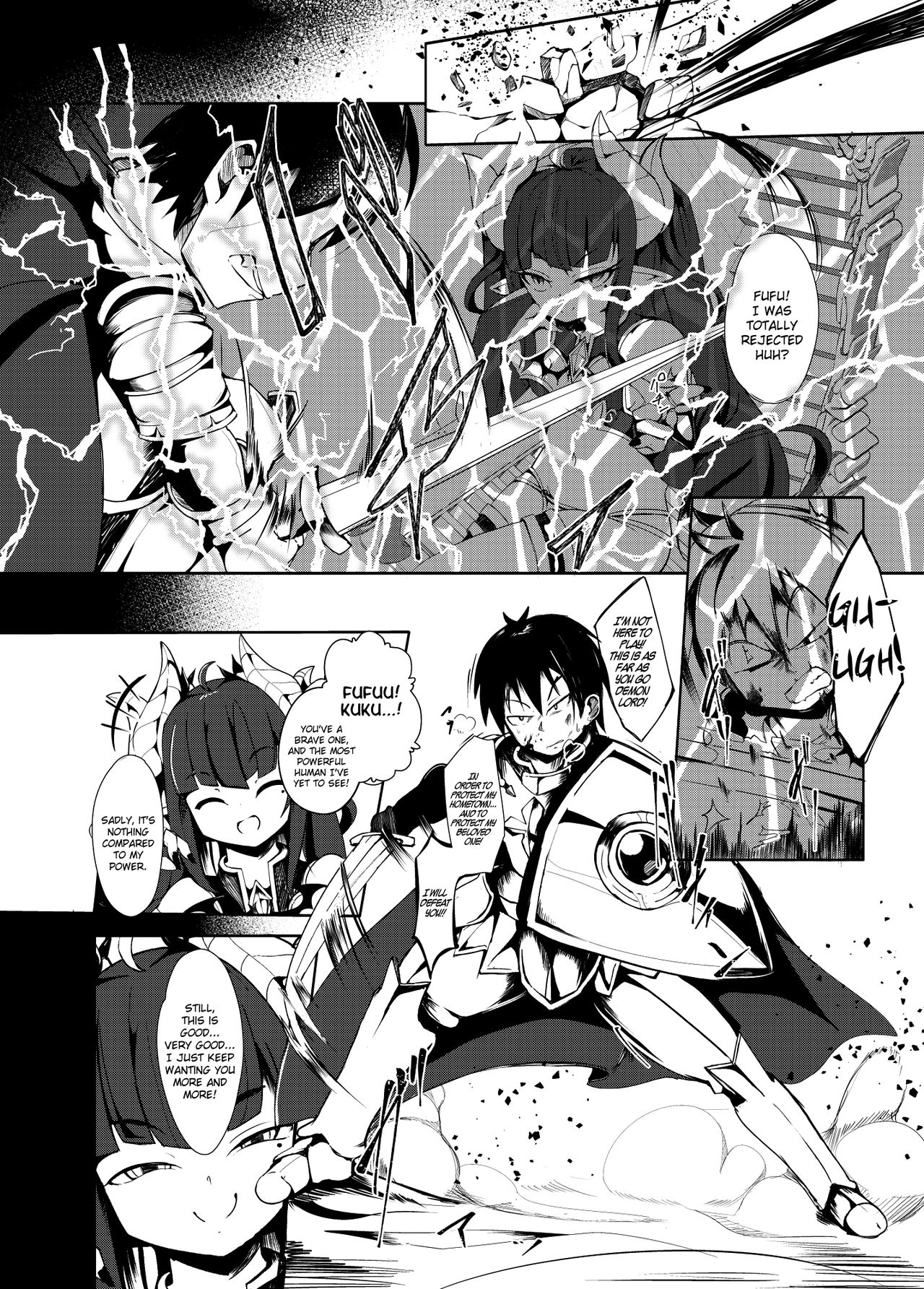 Yuusha, Ai ni Otsu. | A Hero, Fallen By Love page 4 full