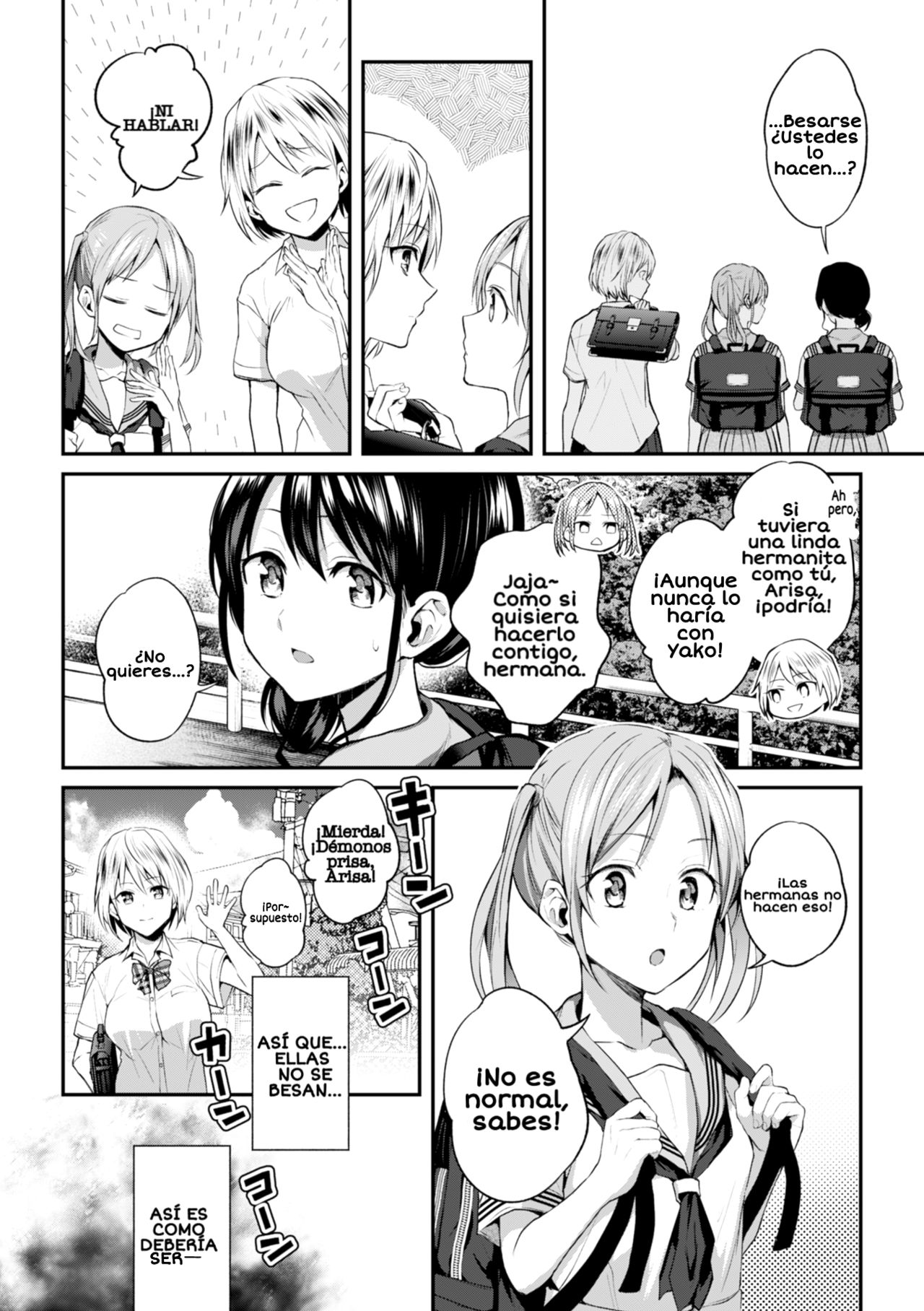 Onee-chan no Kowai Kiss - Scary Kiss of My Sister page 6 full