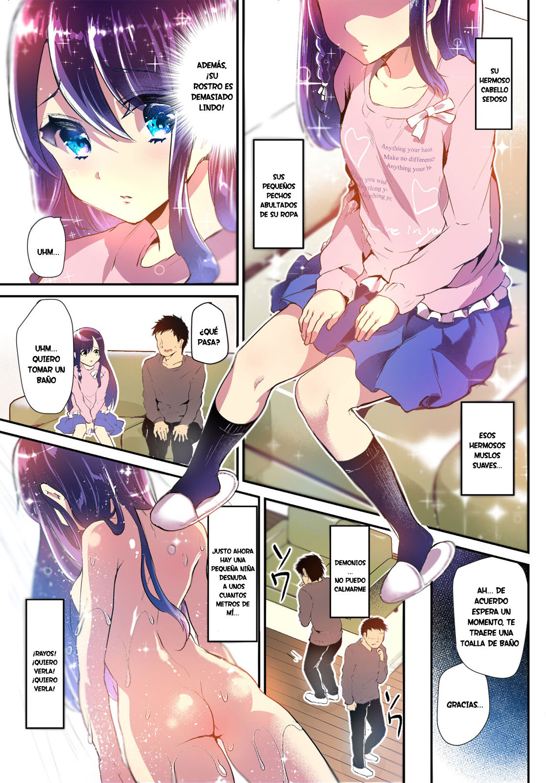Ayune-chan to Lolicon ga Otomari Shitara... Soushuuhen Full Color Ban | Cuando una Estudiante de Primaria y un Pedofilo pasan la Noche page 7 full