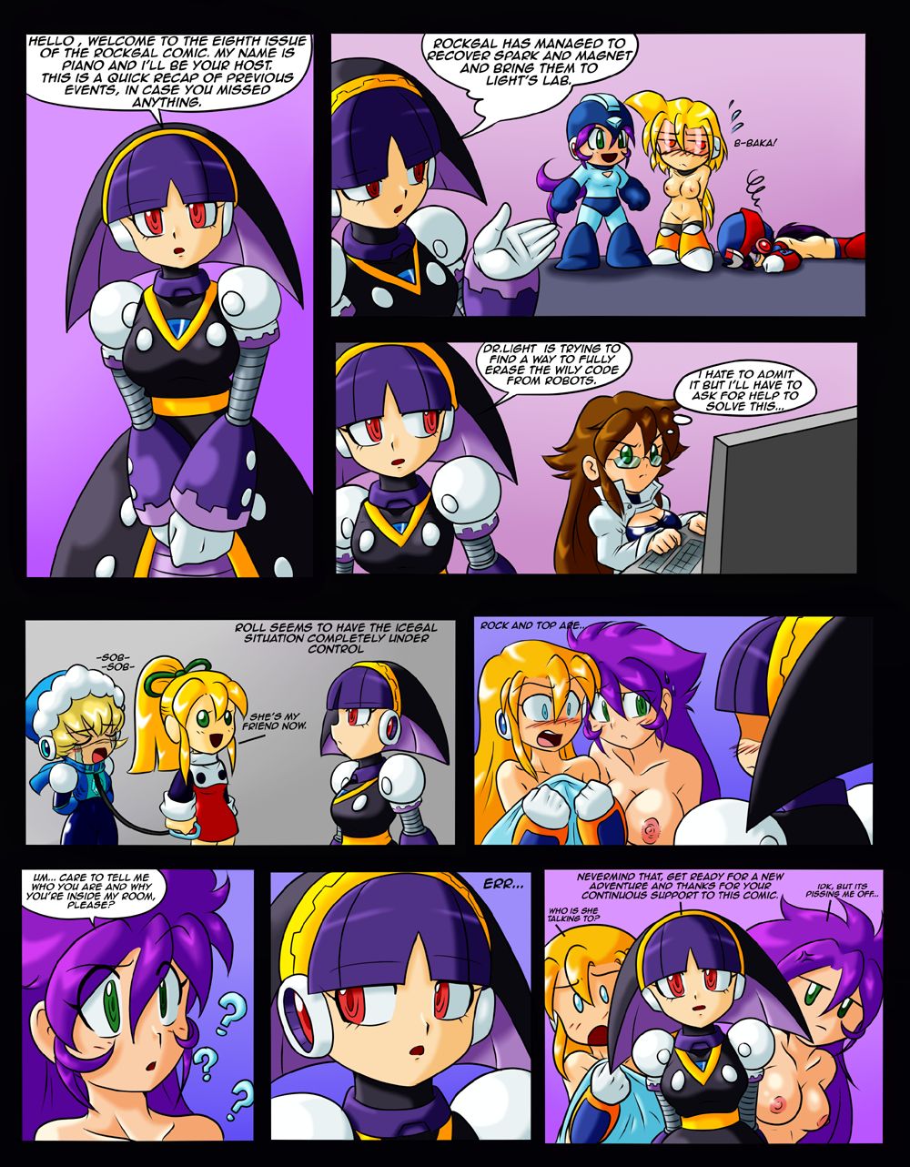Rock-Gal Comic 8 page 2 full