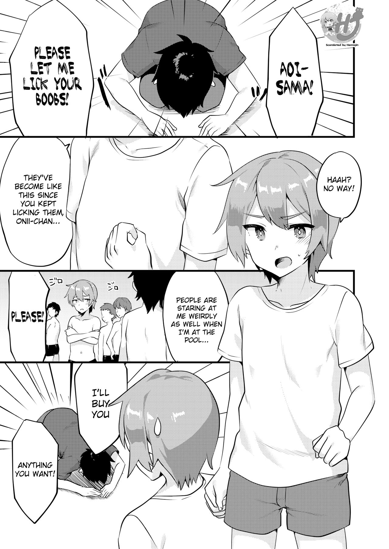 Kawaii Otokonoko no Oppai o Medetai page 2 full