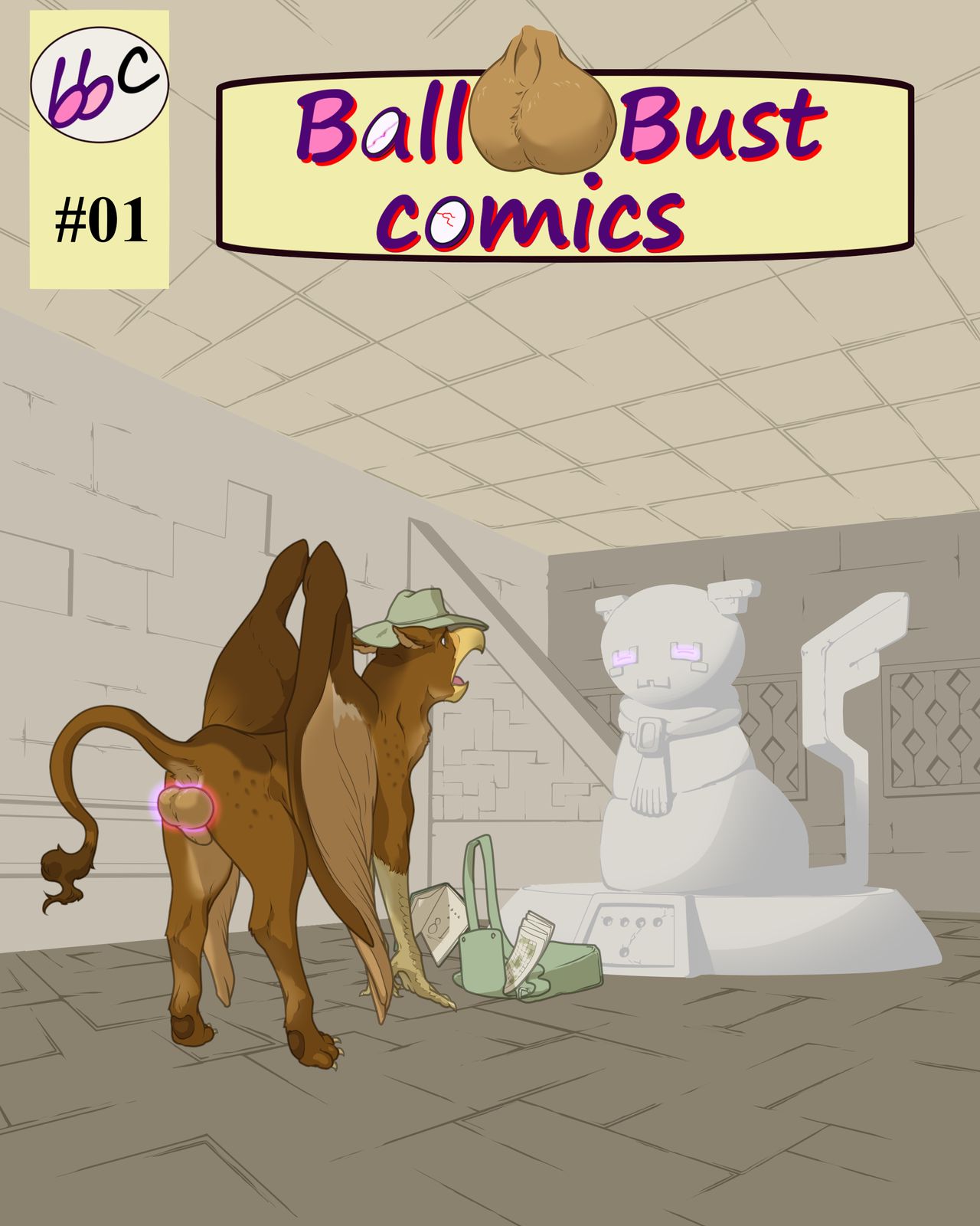 BallBust Comics 01 page 1 full