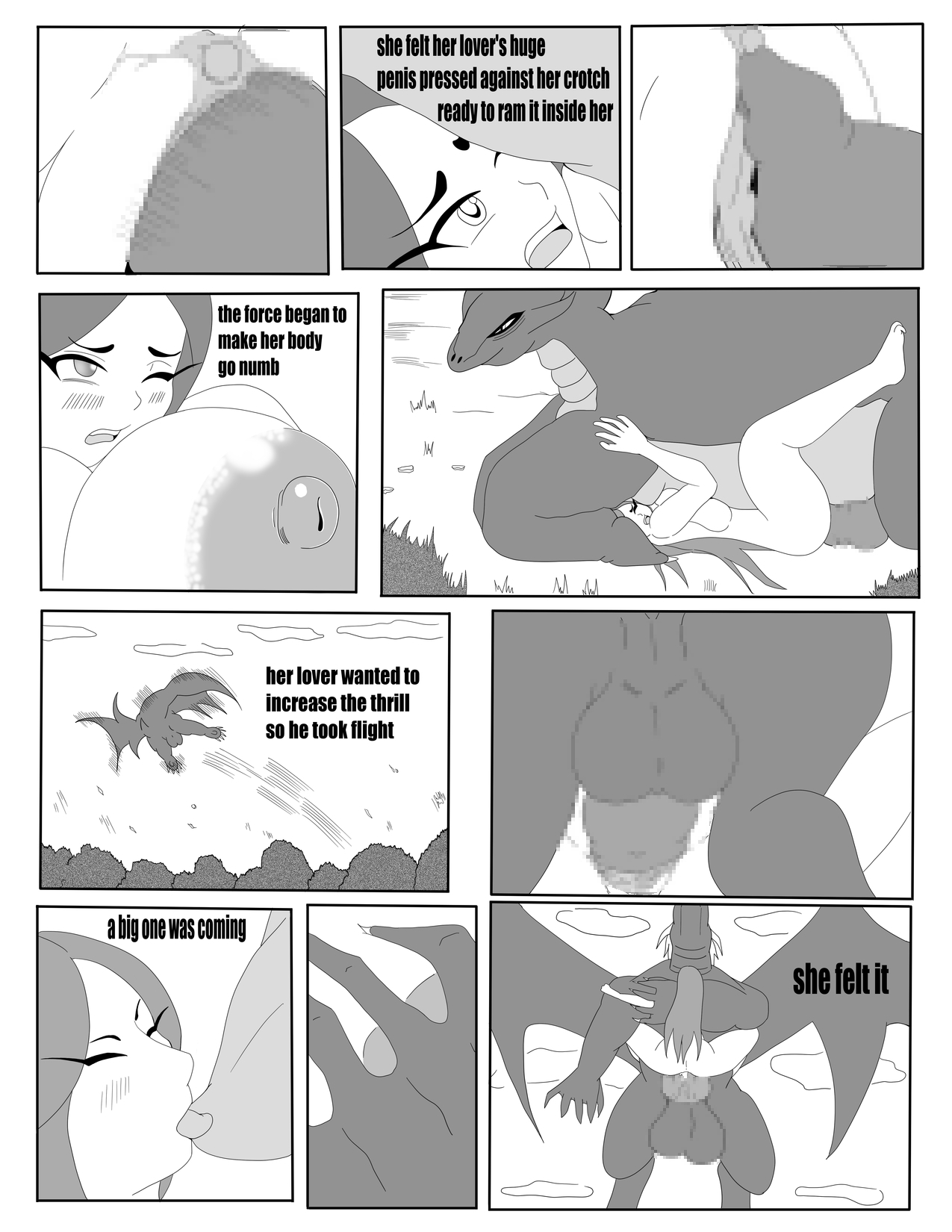 Lewd Sorceress Doujin page 3 full