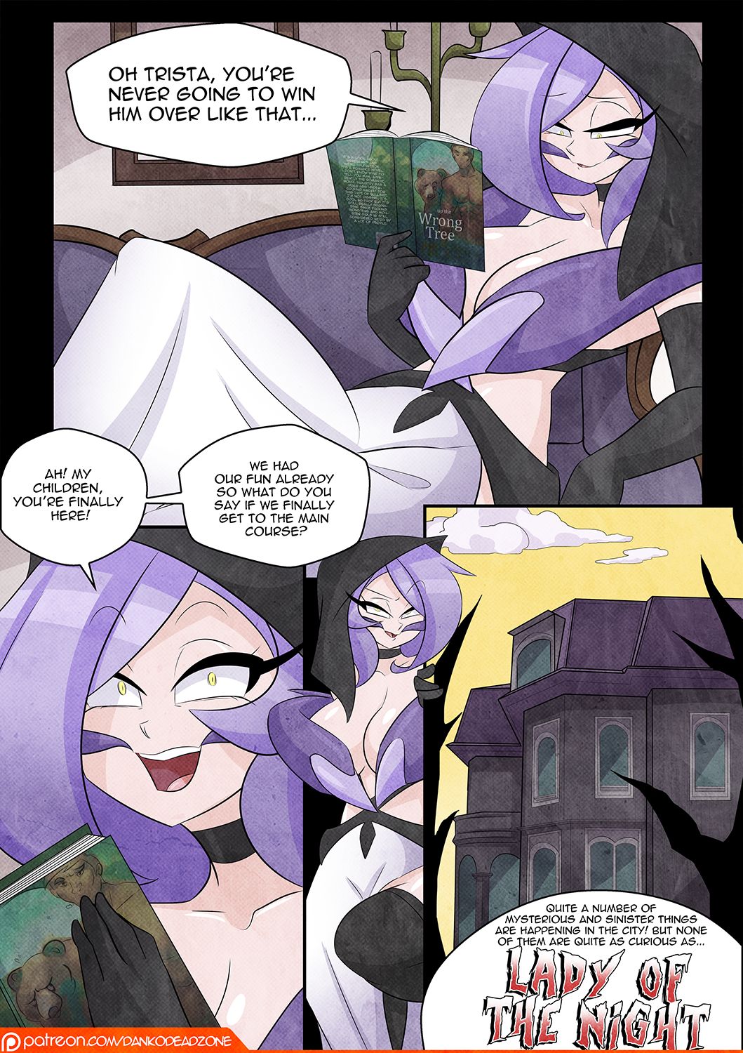 Lady of the Night - Issue 1 page 2 full