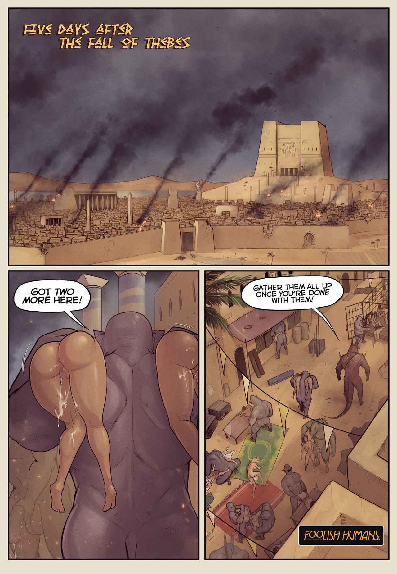 Legend of Queen Opala - In the Shadow of Anubis 3 ~ Tales of Opala ~ Chapter One page 6 full