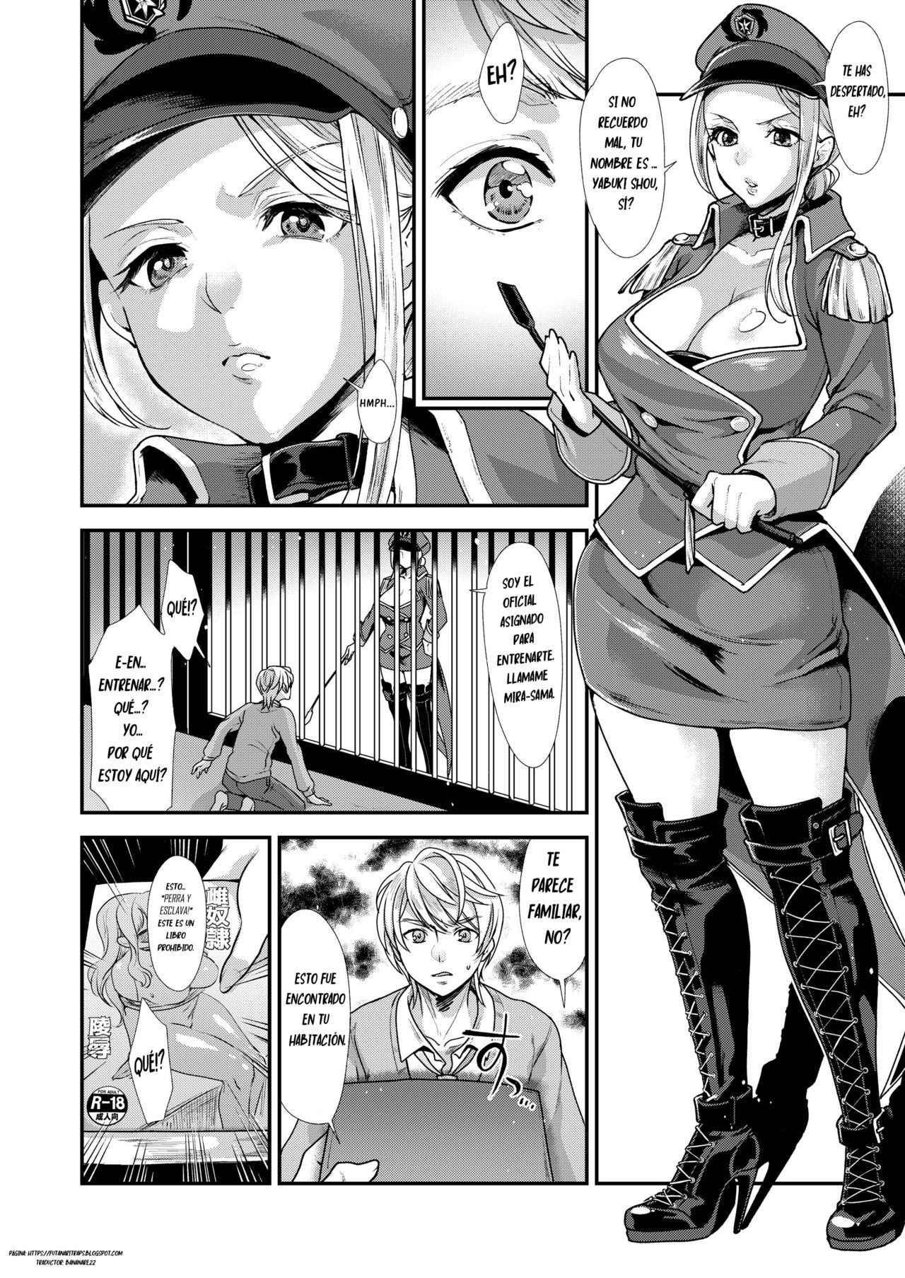 Retsujouhan Choukyouroku Bouryaku no Futanari Kougyaku page 6 full