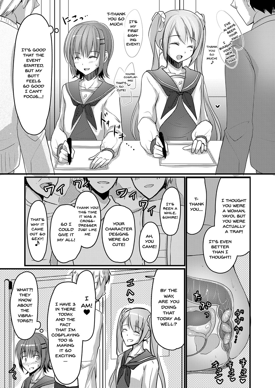 Urenai Eroge Writer ga Josou Shite Onnanoko no Kimochi o Benkyou Shite Mita 4 | A Porn Author Whose Work Won't Sell Tries Crossdressing To Understand a Woman's Feelings 4 page 6 full