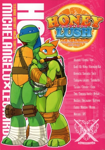 Michelangelo x Leonardo Anthology cover