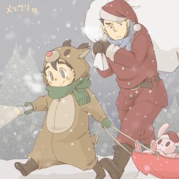 posick001 - 【腐】クリスマスまんが【創作】 cover