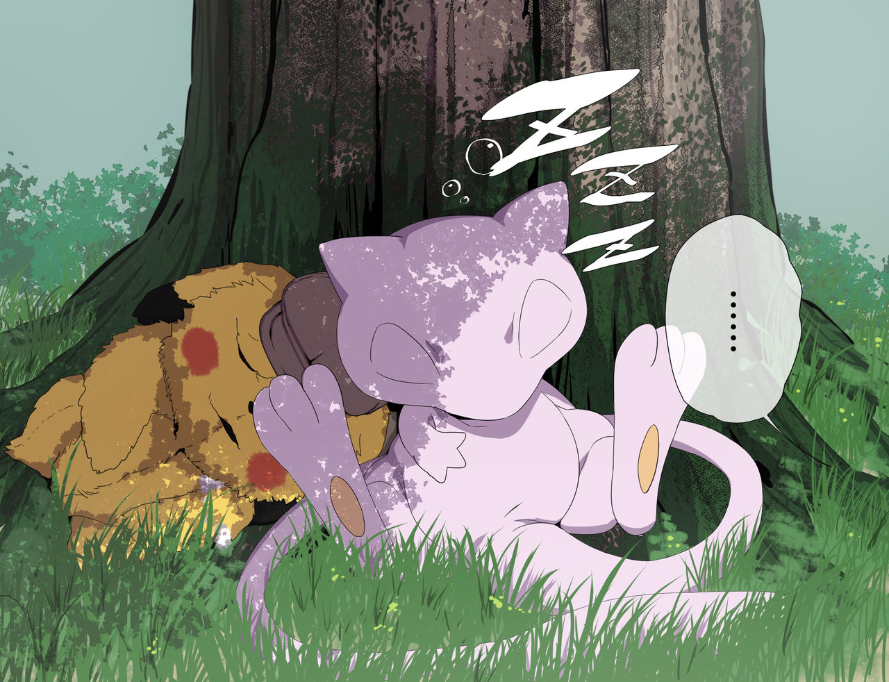 Goh-kun's First Time with Mew! page 2 full