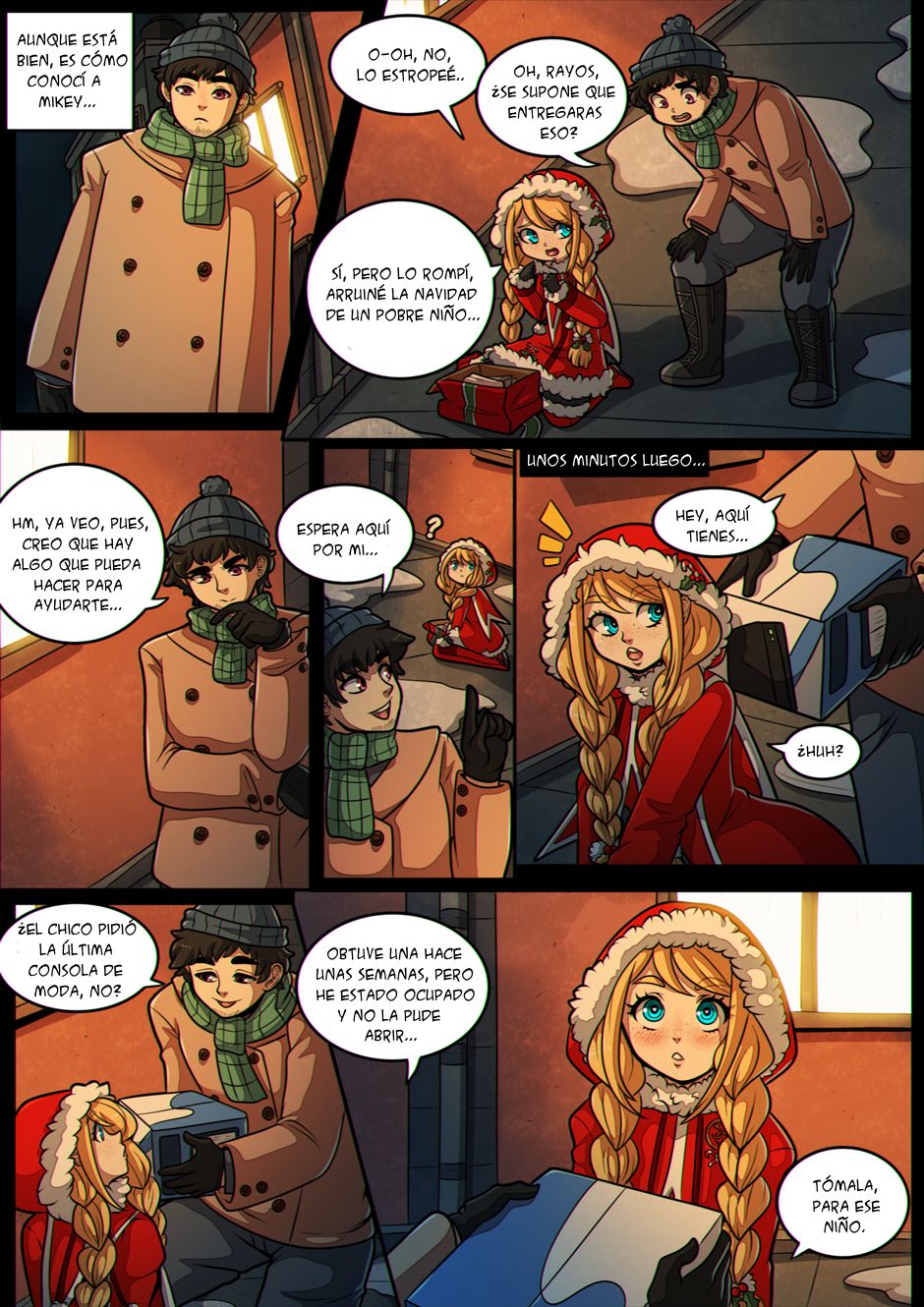 A Holly Holidays  - Complete page 10 full