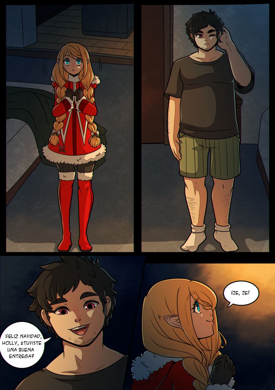 A Holly Holidays  - Complete page 7 full