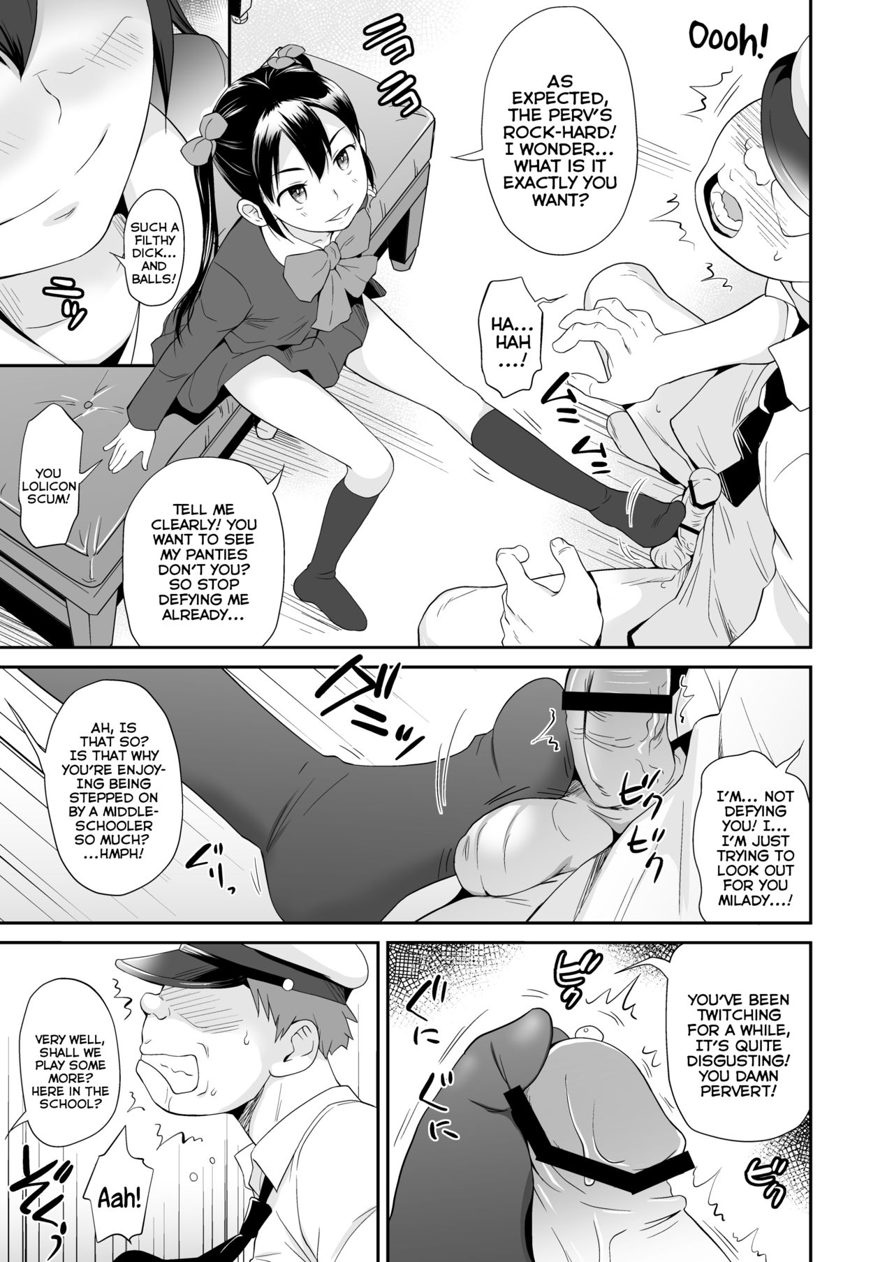 Ayaka-sama wa Untenshu no Chinpo wo Omocha ni Shisugite Shimatta | Ayaka-sama Underestimates Using her Chauffeur's Dick as a Plaything page 8 full