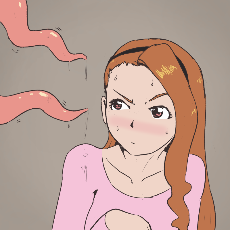 Iori x Tentacles - In color! page 1 full