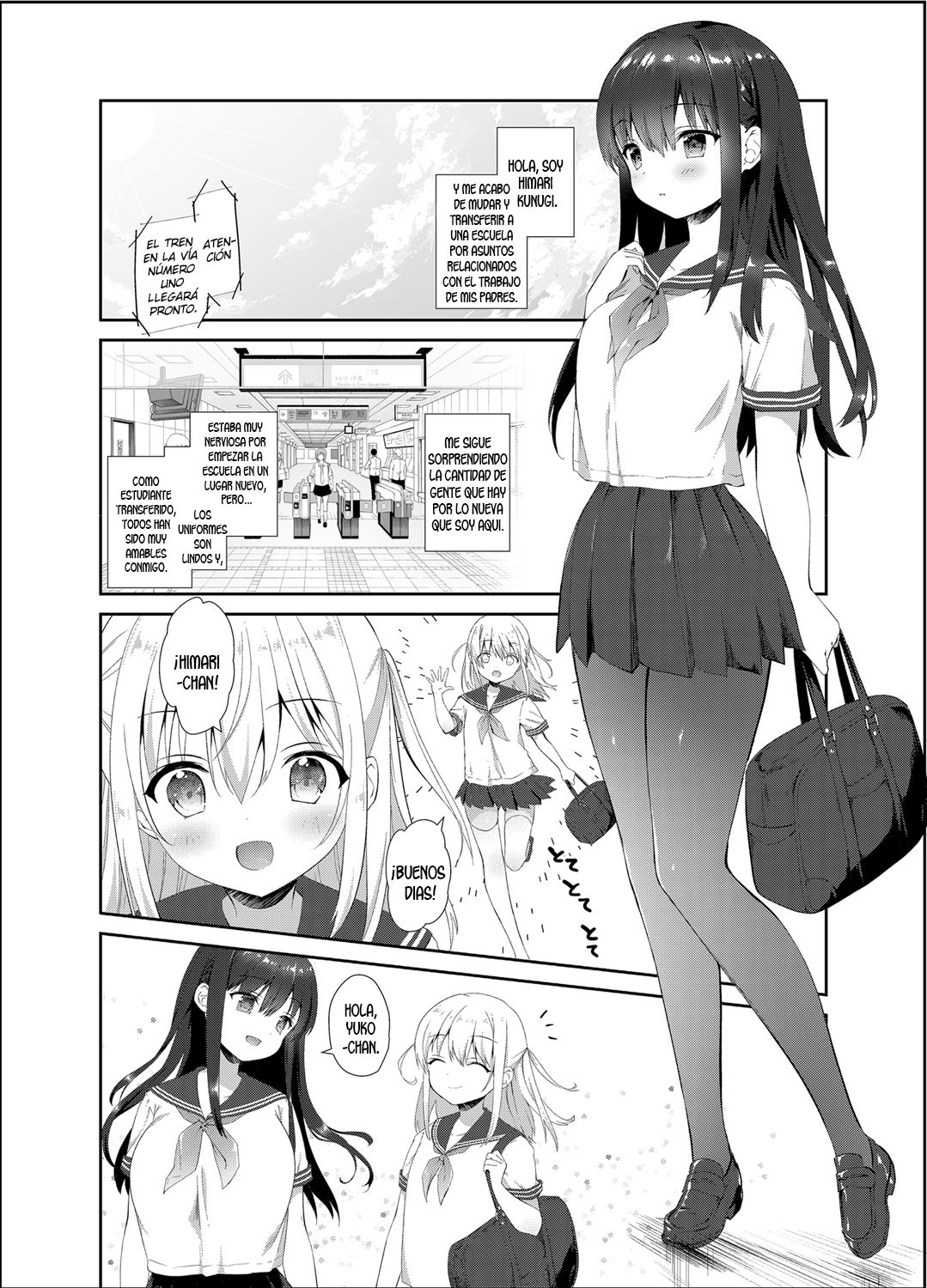Chikan no Sonzai Shinai Subarashii Sekai | Un Mundo Maravilloso Donde Los Abusadores No Existen page 2 full