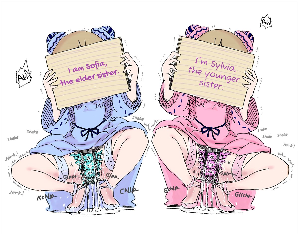 Two Fully Aware ESP-Sisters with Forced Spread Legs Get Tentacle Raped! -New Years Special!- page 3 full