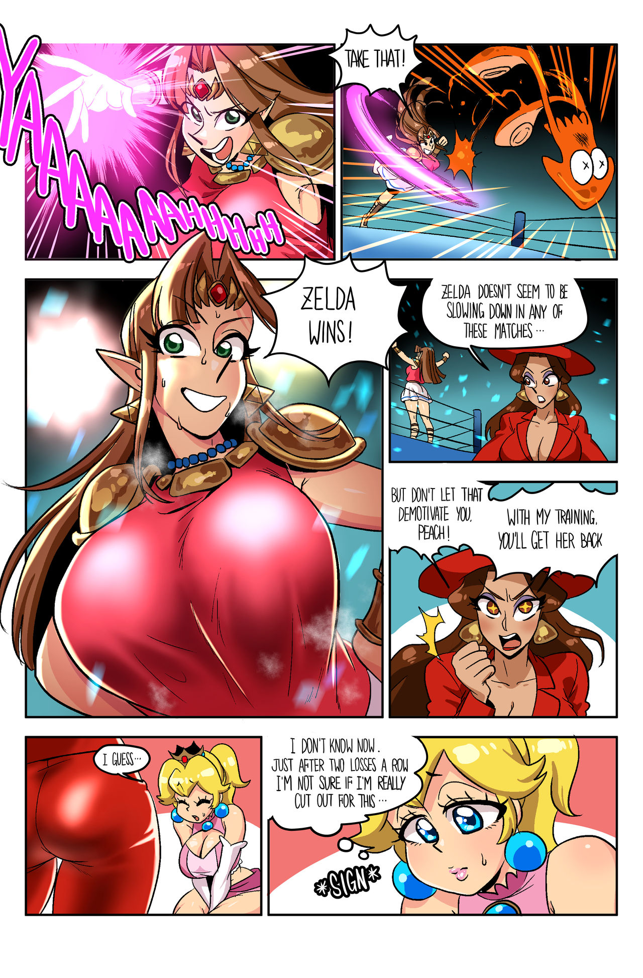 Wrestling Princess 2 page 2 full