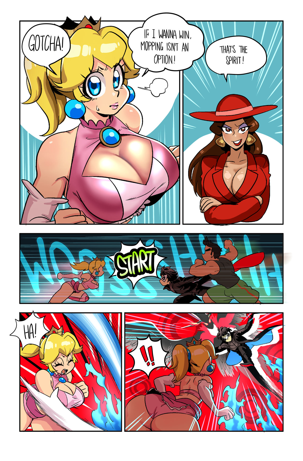 Wrestling Princess 2 page 4 full